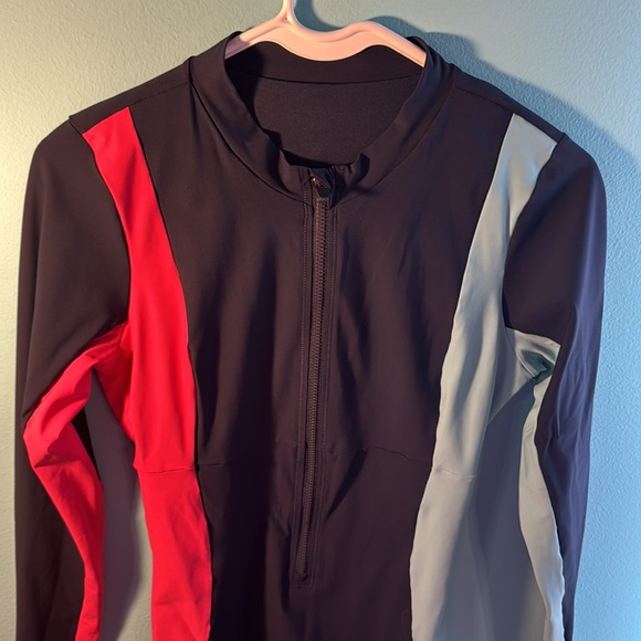 Sweaty Betty Sz M Tidal cut out One piece bathing suit wake surf suit - Picture 7 of 9